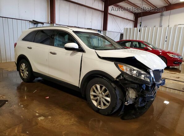 5XYPG4A55JG405486 2018 KIA SORENTO White წინა მარჯვენა