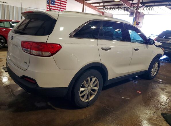 5XYPG4A55JG405486 2018 KIA SORENTO White უკანა მარჯვენა