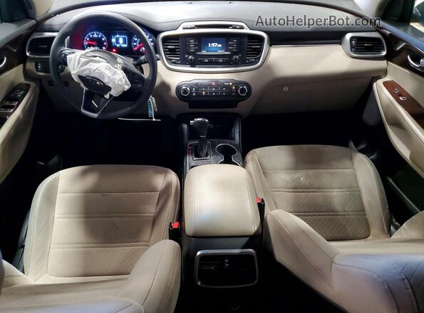 5XYPG4A55JG405486 2018 KIA SORENTO White წინა პანელის ხედი