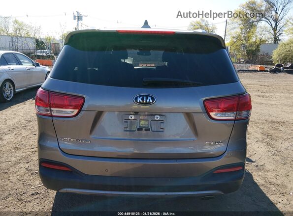 5XYPH4A53JG406357 2018 KIA SORENTO Gray 