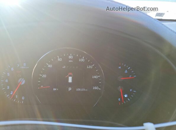 5XYPH4A59GG106475 2016 KIA SORENTO White Vista del cuadro de instrumentos
