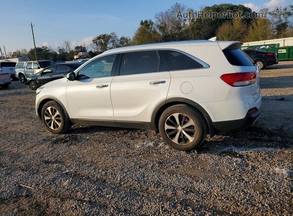 5XYPH4A59GG106475 2016 KIA SORENTO White Trasero izquierdo