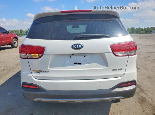 5XYPHDA58JG355289 2018 KIA SORENTO White Vista trasera