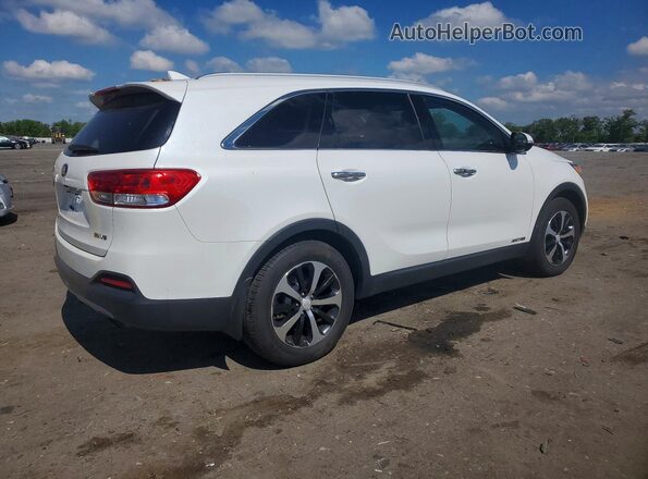 5XYPHDA58JG355289 2018 KIA SORENTO White Trasero derecho