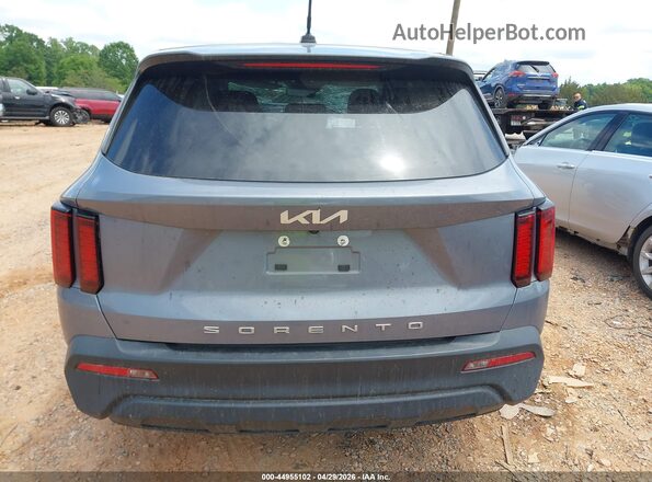 5XYRG4LC2NG078412 2022 KIA SORENTO Gray 