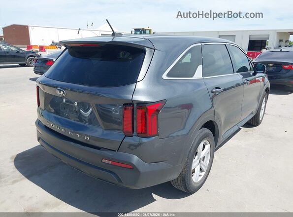5XYRG4LC5MG047105 2021 KIA SORENTO Gray Հետևի աջ