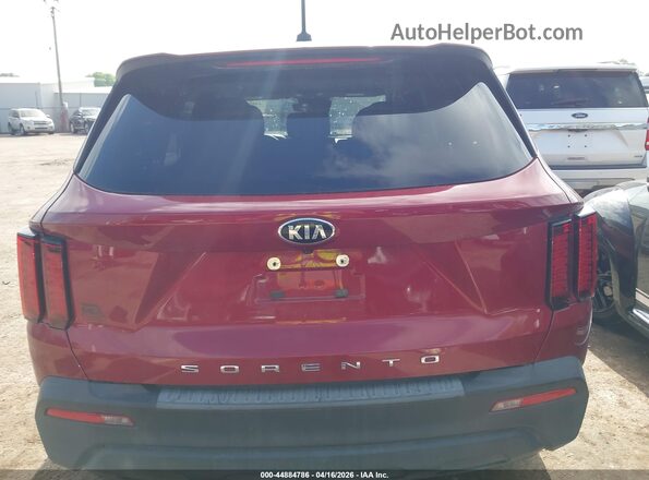 5XYRG4LC8MG050323 2021 KIA SORENTO Maroon 