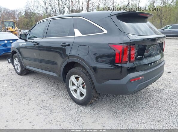 5XYRGDLC5NG097021 2022 KIA SORENTO Black Rear left
