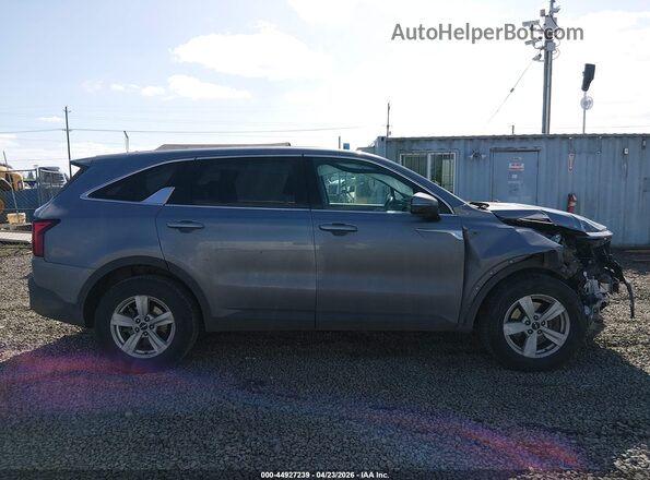 5XYRGDLC8NG097532 2022 KIA SORENTO Blue Widok wnętrza z tyłu