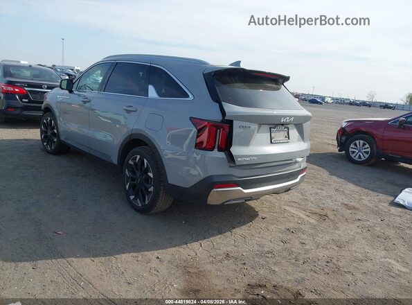 5XYRK4JF5RG257576 2024 KIA SORENTO Gray Задня ліва чверть