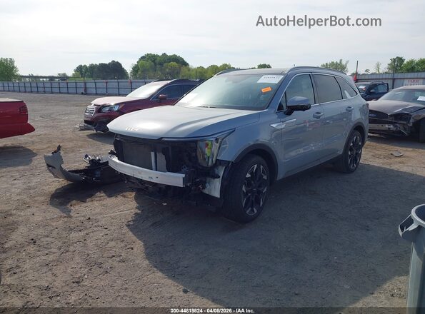 5XYRK4JF5RG257576 2024 KIA SORENTO Gray Передня ліва чверть
