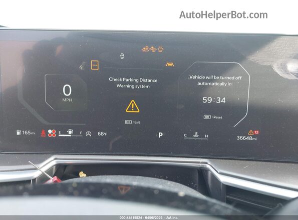 5XYRK4JF5RG257576 2024 KIA SORENTO Gray Вид задніх сидінь