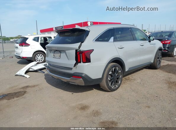 5XYRK4JF5RG257576 2024 KIA SORENTO Gray Задня права чверть