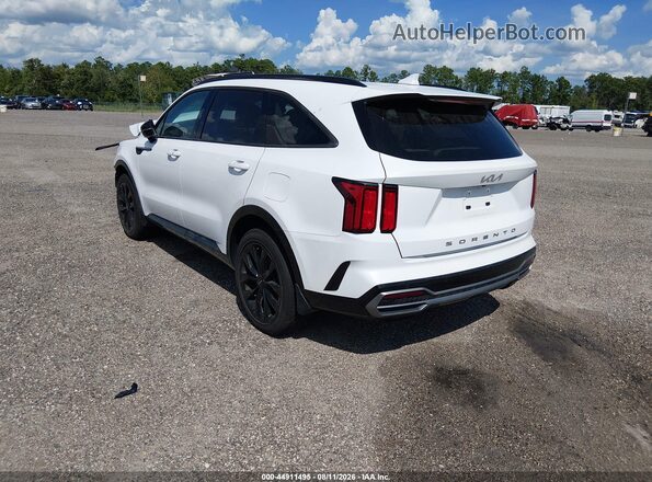 5XYRK4LF1NG120044 2022 KIA SORENTO White Задня ліва чверть
