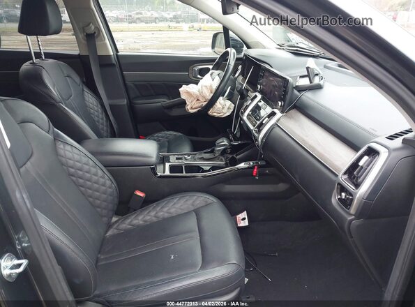 5XYRKDLFXMG047741 2021 KIA SORENTO Gray Front interior view