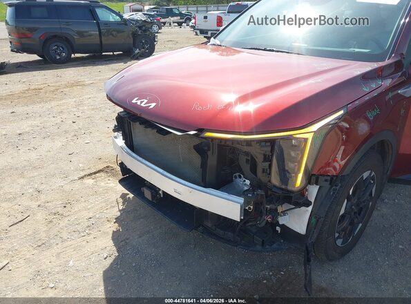 5XYRL4JC0RG293131 2024 KIA SORENTO Burgundy Вид спереду