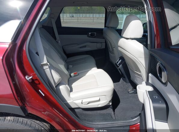 5XYRL4JC0RG293131 2024 KIA SORENTO Burgundy Вид наклейки з VIN-кодом