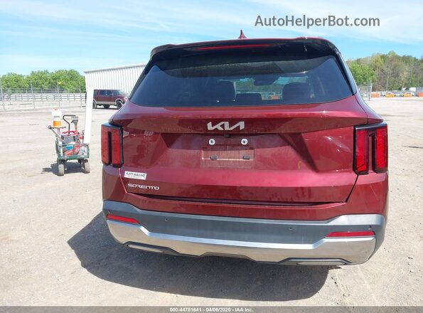 5XYRL4JC0RG293131 2024 KIA SORENTO Burgundy 