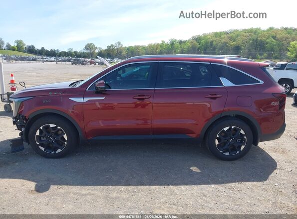 5XYRL4JC0RG293131 2024 KIA SORENTO Burgundy 