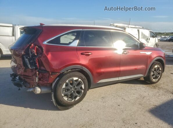 5XYRL4JC2RG282521 2024 KIA SORENTO Burgundy Trasero derecho