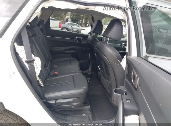 5XYRL4JC4SG396722 2025 KIA SORENTO White Vista de la etiqueta del VIN