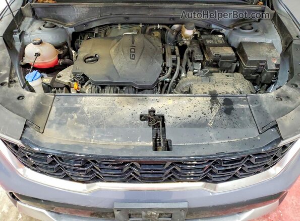 5XYRLDJCXRG278264 2024 KIA SORENTO Gray Widok komory silnika