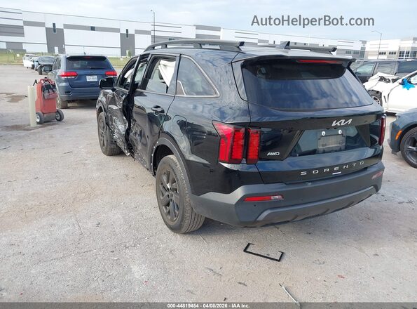 5XYRLDLC7NG097033 2022 KIA SORENTO Black Rear left