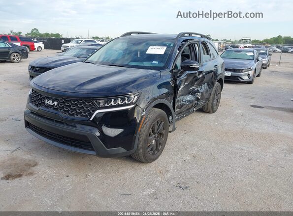 5XYRLDLC7NG097033 2022 KIA SORENTO Black Front left
