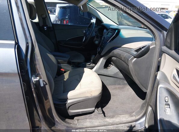 5XYZT3LB0GG337656 2016 HYUNDAI SANTA FE SPORT Blue წინა სალონის ხედი
