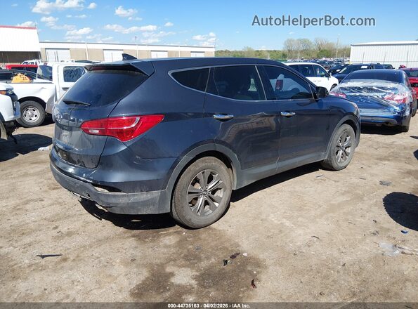 5XYZT3LB0GG337656 2016 HYUNDAI SANTA FE SPORT Blue უკანა მარჯვენა
