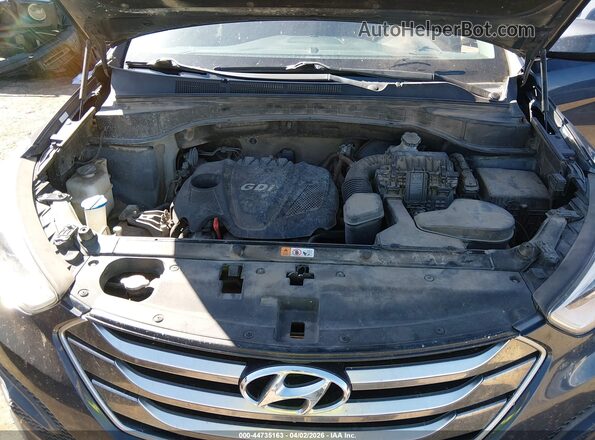 5XYZT3LB0GG337656 2016 HYUNDAI SANTA FE SPORT Blue უკანა ხედი