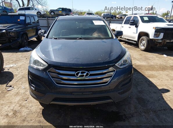 5XYZT3LB0GG337656 2016 HYUNDAI SANTA FE SPORT Blue უკანა სალონის ხედი