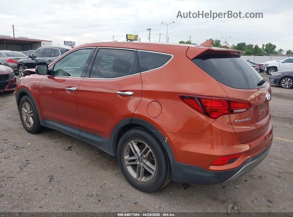 5XYZT3LB5HG410022 2017 HYUNDAI SANTA FE SPORT Orange Հետևի ձախ