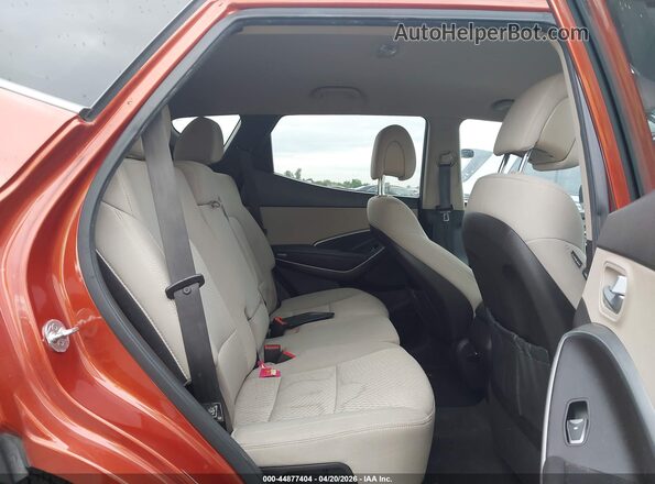 5XYZT3LB5HG410022 2017 HYUNDAI SANTA FE SPORT Orange VIN կոդի պիտակի տեսք