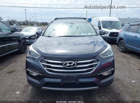 5XYZUDLB2HG484484 2017 HYUNDAI SANTA FE SPORT Серый Вид щитка приборов