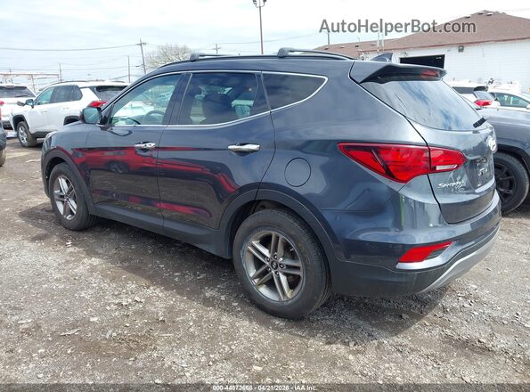 5XYZUDLB2HG484484 2017 HYUNDAI SANTA FE SPORT Серый Задняя левая четверть