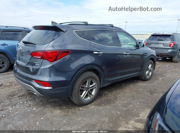 5XYZUDLB2HG484484 2017 HYUNDAI SANTA FE SPORT Серый Задняя правая четверть