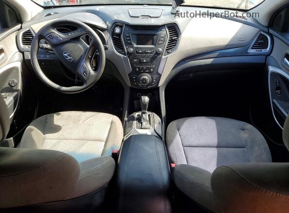 5XYZUDLB9GG357441 2016 HYUNDAI SANTA Угольный Вид панели приборов