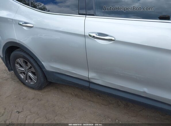 5XYZUDLBXGG319975 2016 HYUNDAI SANTA FE SPORT Silver Դիմացի տեսք