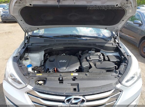 5XYZUDLBXGG319975 2016 HYUNDAI SANTA FE SPORT Silver Հետևի տեսք