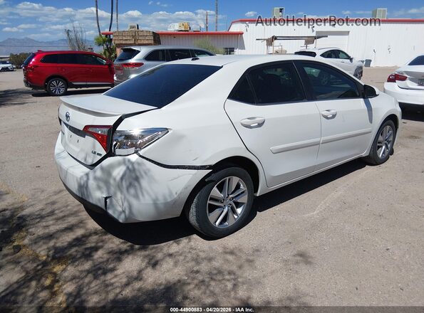 5YFBPRHE4GP479967 2016 TOYOTA LL Белый Задняя правая четверть