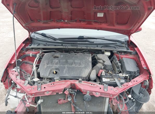 5YFBURHE3JP851931 2018 TOYOTA LL Red Հետևի տեսք