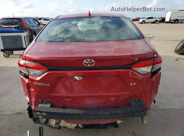 5YFEPMAE1MP180927 2021 TOYOTA LL Red Вид ззаду