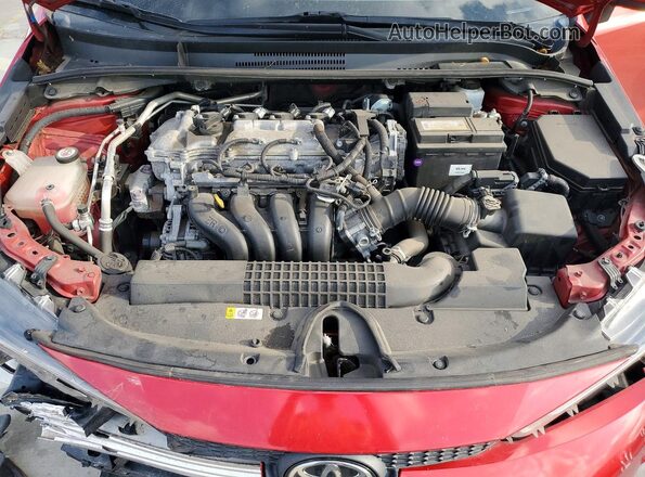 5YFEPMAE1MP180927 2021 TOYOTA LL Red Вид задньої частини салону