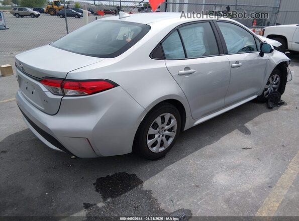 5YFEPMAE2MP232548 2021 TOYOTA LL Silver Задня права чверть