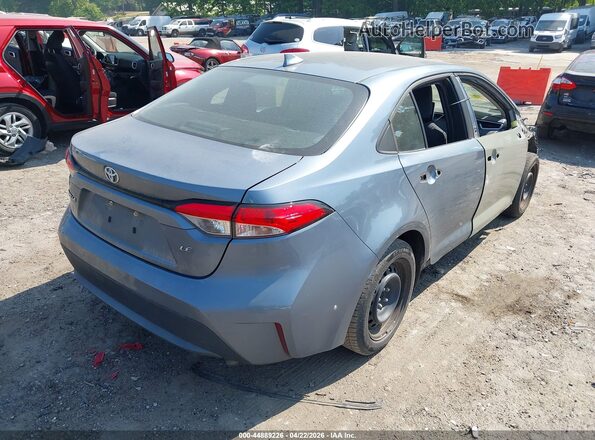 5YFEPMAE3MP154426 2021 TOYOTA LL Blue Задня права чверть