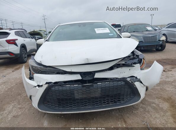 5YFEPMAE4MP218232 2021 TOYOTA LL White Սարքավորումների վահանակի տեսք