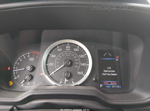 5YFEPMAE7NP374752 2022 TOYOTA LL Silver Widok tylnych siedzeń