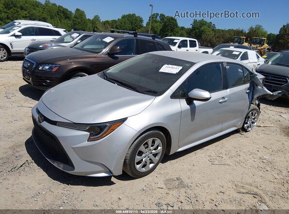 5YFEPMAE8MP204284 2021 TOYOTA LL Серебряный Передняя левая четверть