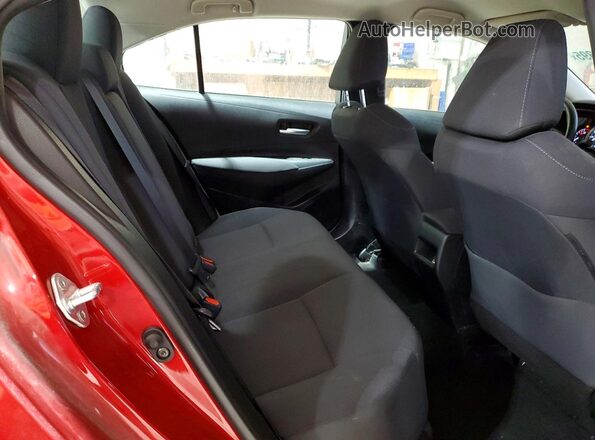 5YFEPRAE3LP074135 2020 TOYOTA LL Red Rear seats view